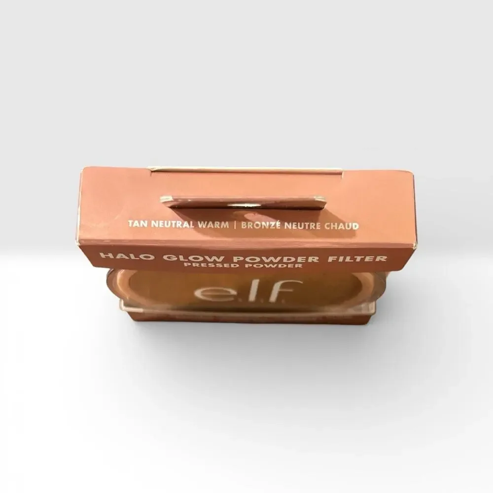 ELF Halo Glow Powder Filter Press Powder Tan Neutral Warm | Bronze Neutre Chaud